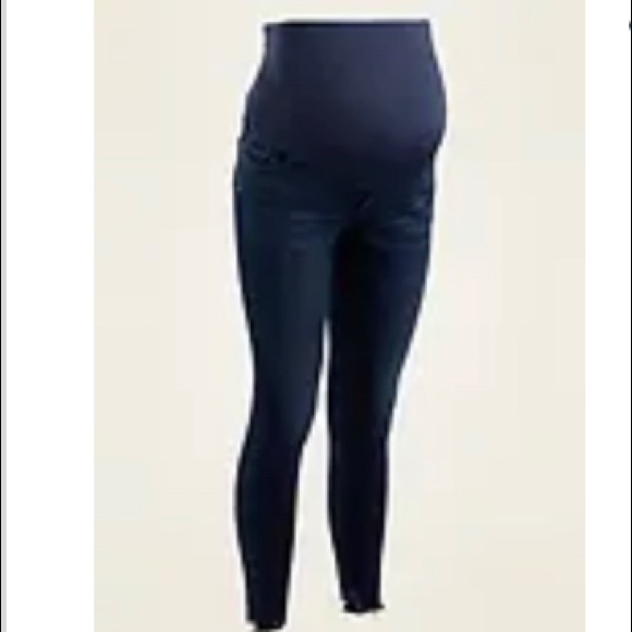 Old Navy Denim - Maternity Old Navy Rockstar Super Skinny Jeans